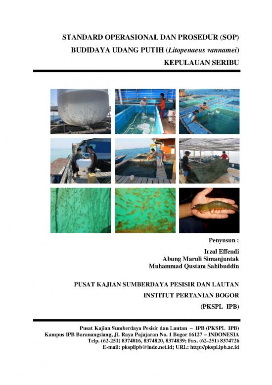 picture Budidaya Udang Vannamei Pdf 56802 | Sop Budidaya Udang Di Laut 1