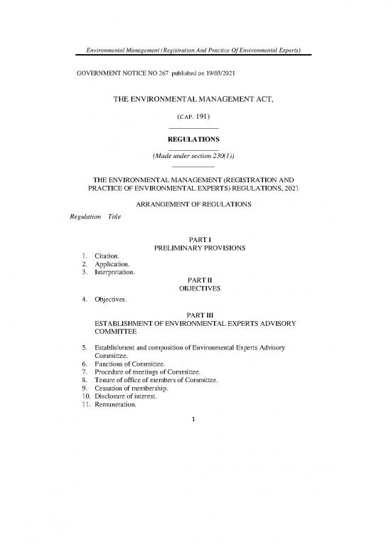 picture_Environmental Management Act Pdf 55379 | Sw 1619095573 Gn N267 The Environmental Management (registration And Practi