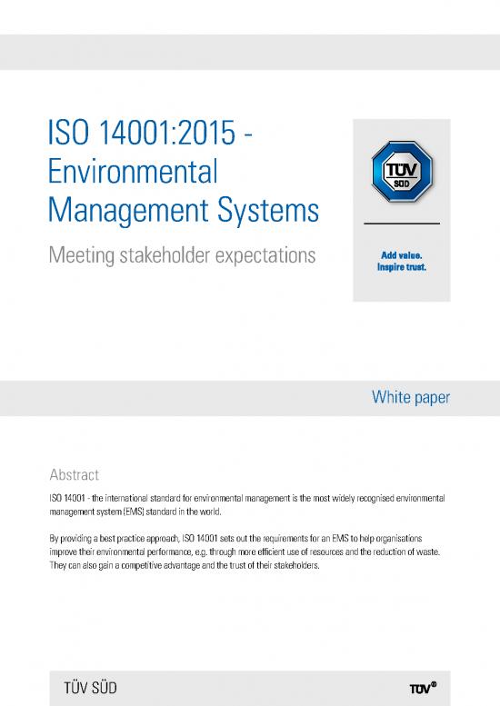 picture Environmental Management System Example Pdf 55985 | Tuvsud Iso 14001 Environmental
