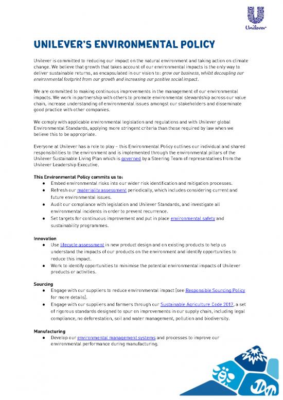 picture_Global Environmental Change Pdf 56069 | Unilever Environmental Policy Tcm244 436111 En