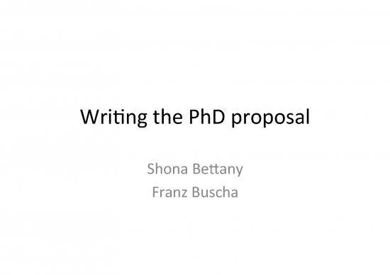 picture1_Sample Of Research Proposal Pdf 56182 | Writing The Phd Proposal