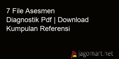 picture 7 File Asesmen Diagnostik Pdf | Download Kumpulan Referensi