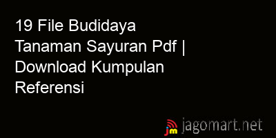 picture_19 File Budidaya Tanaman Sayuran Pdf | Download Kumpulan Referensi