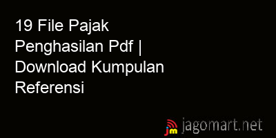 picture 19 File Pajak Penghasilan Pdf | Download Kumpulan Referensi