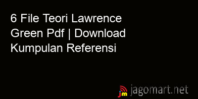 picture 6 File Teori Lawrence Green Pdf | Download Kumpulan Referensi
