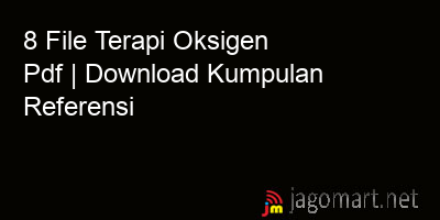 picture 8 File Terapi Oksigen Pdf | Download Kumpulan Referensi