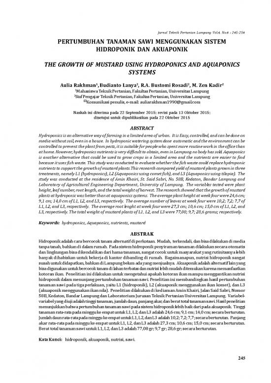 picture1_Hidroponik Pdf 58146 | 142467 Id The Growth Of Mustard Using Hydroponics