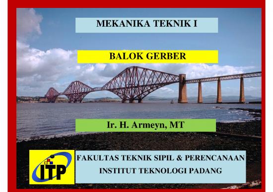 picture_Mekanika Teknik Pdf 58044 | 3 Balok Gerber1 Ok1
