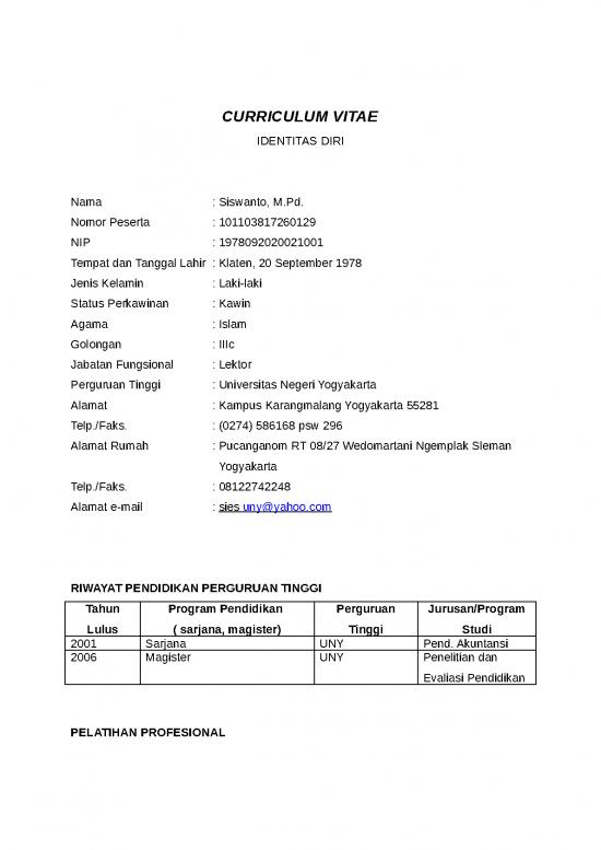 picture_Contoh Cv Menarik Doc 57270 | Cv Siswanto