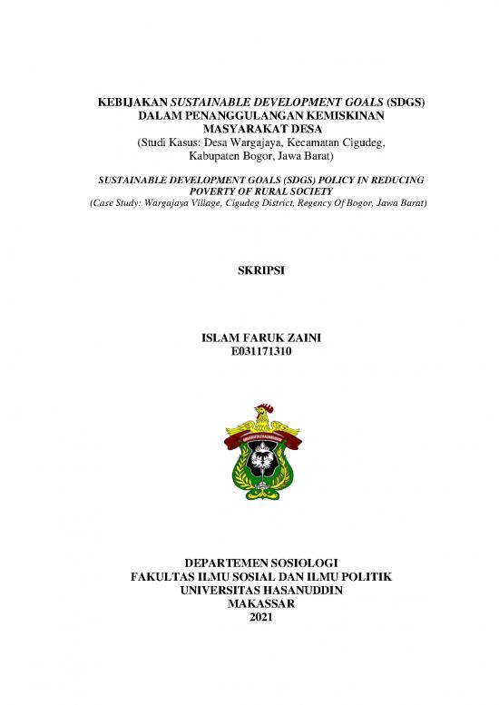 picture1_Sdgs Desa 2021 Pdf 58751 | E031171310 Skripsi 01 10 2021 Bab 1 2