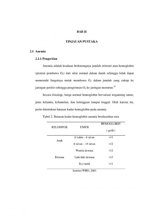 picture Pengertian Anemia 59110 | Elsa G2a009017 Bab 2
