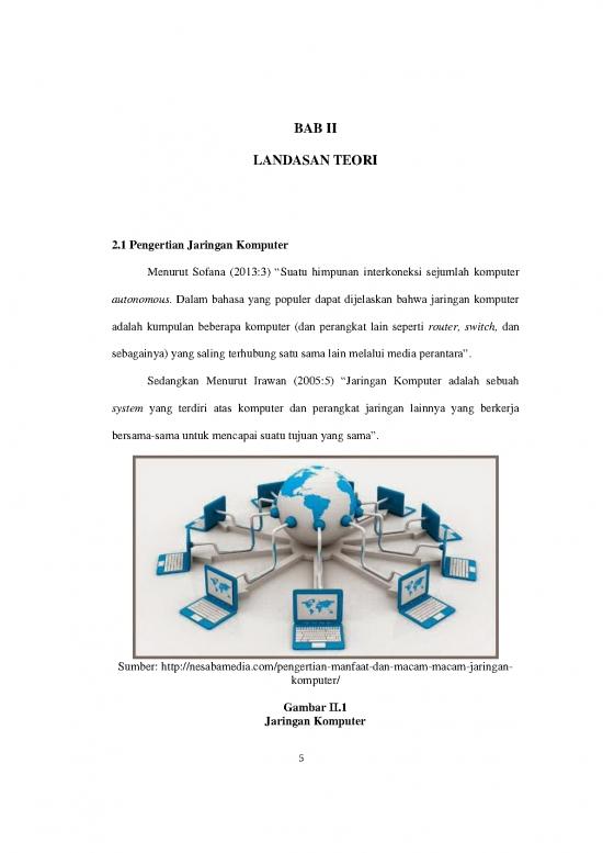picture Jaringan Komputer Pdf 57372 | File 10 Bab Ii Landasan Teori
