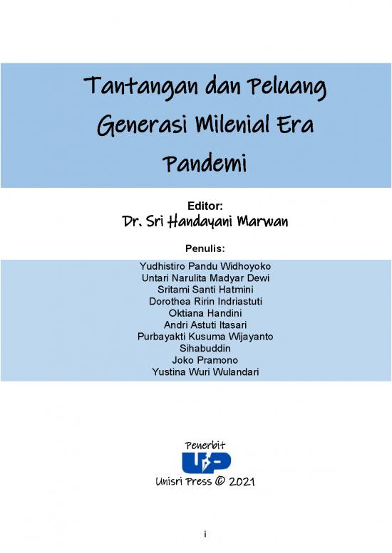 picture1_Generasi Milenial Pdf 58312 | Fix A5 Book Chapter 2021 Tantangan Dan Peluang Generasi Milenial Era Pandemi