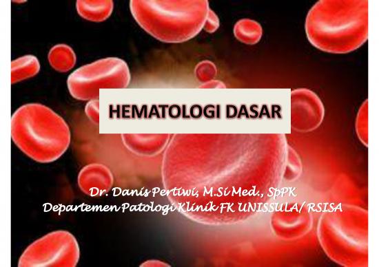 picture1_Darah Pdf 59280 | Hematologi Dasar