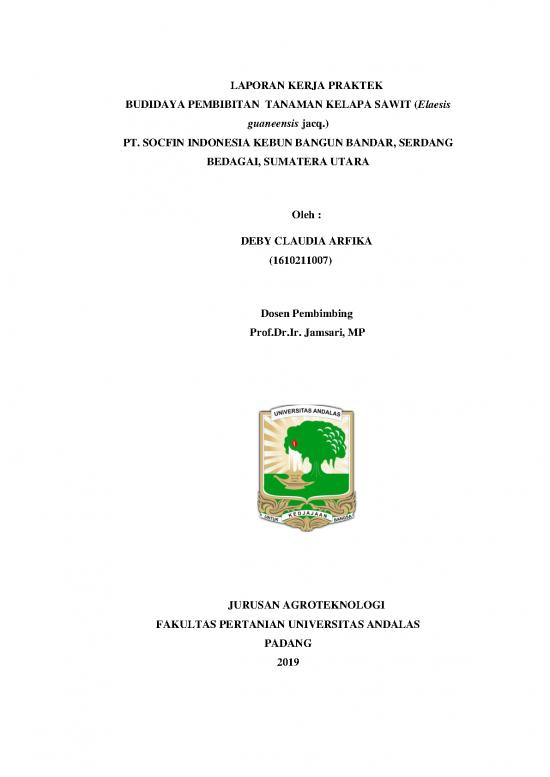 picture Kelapa Sawit Pdf 58187 | Lappl Debyclaudiaarfika Socfindo 2019
