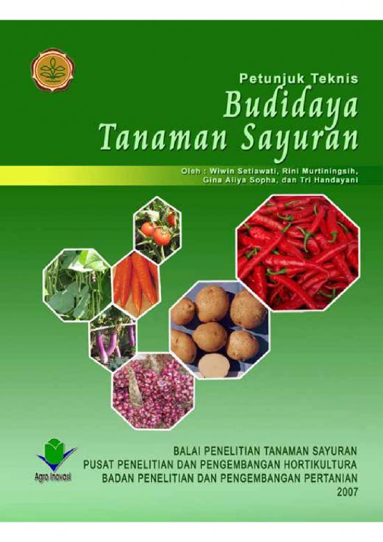 picture_Budidaya Sayuran Pdf 58056 | M 46 Petunjuk Teknis Budidaya Tanaman Sayuran