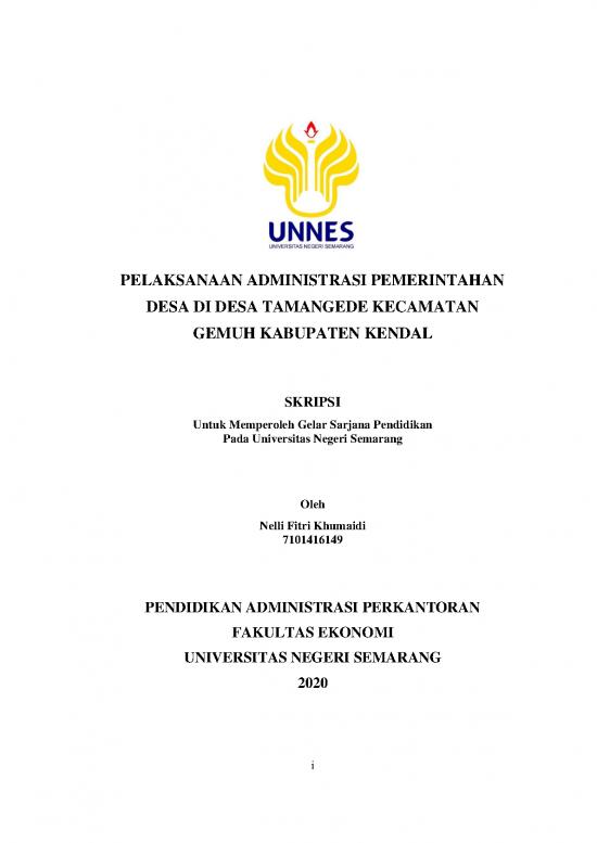 picture1_Pemerintahan Desa Pdf 58693 | Nelli Fitri Khumaidi