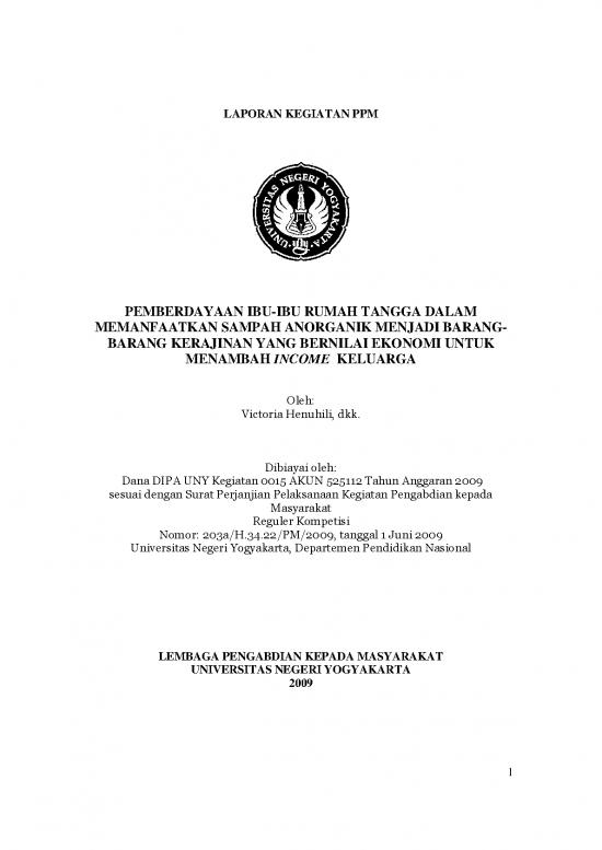 picture Sampah Pdf 58859 | Pelatihan Pengelolaan Limbah Anorganik Pada Ibu Rumah Tangga Dan Remaja Puteri Di Berbah
