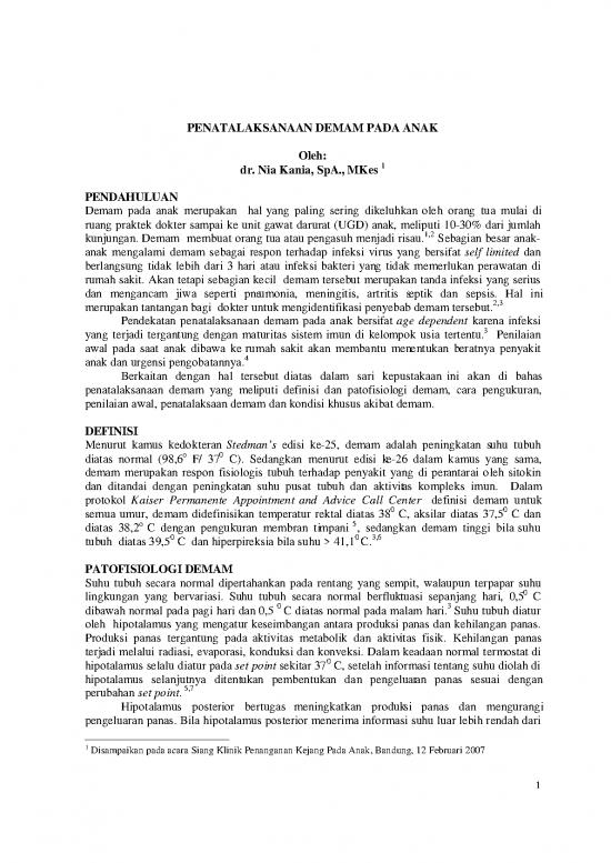 picture Demam Pdf 59296 | Penatalaksanaan Demam Pada Anak