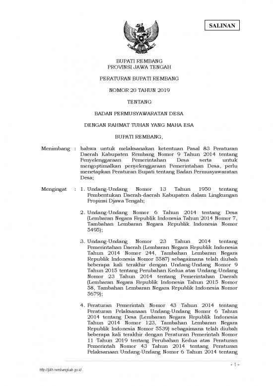 picture_Pemerintahan Desa Pdf 58658 | Perbup 20 2019 Bpd