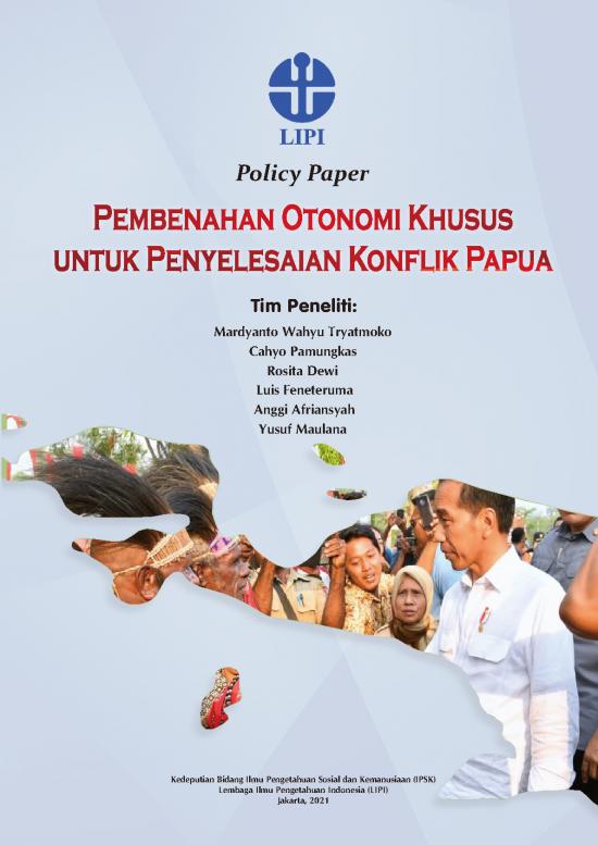 picture_Otonomi Khusus Papua Pdf 58621 | Policy Paper Pembenahan Otonomi Khusus Untuk Penyelesaian Konflik Papua