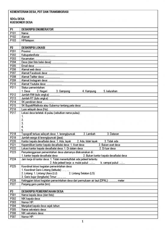 picture_Pemerintahan Desa Pdf 58710 | Sdgs Desa Kuesioner Desa 2