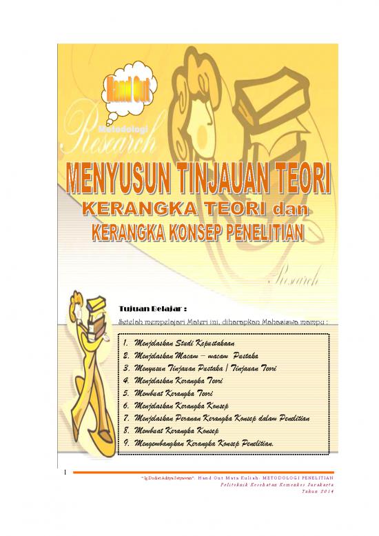 picture_Studi Kepustakaan 58192 | Tinjauan Pustaka Kerangka Teori Dan Kerangka Konsep 2014