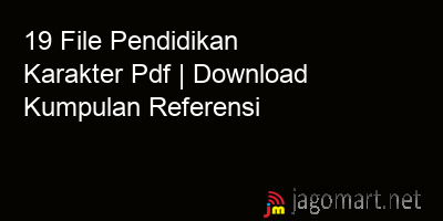 picture 19 File Pendidikan Karakter Pdf | Download Kumpulan Referensi