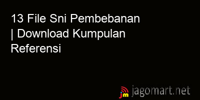 picture 13 File Sni Pembebanan | Download Kumpulan Referensi