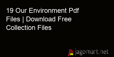 picture_19 Our Environment Pdf Files | Download Free Collection Files