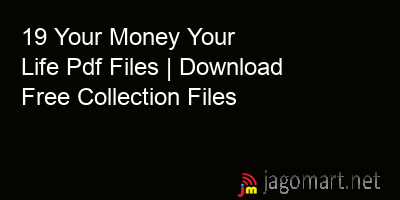 picture 19 Your Money Your Life Pdf Files | Download Free Collection Files