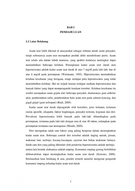 picture Asam Urat Pdf 60846 | 0610013 Chapter1