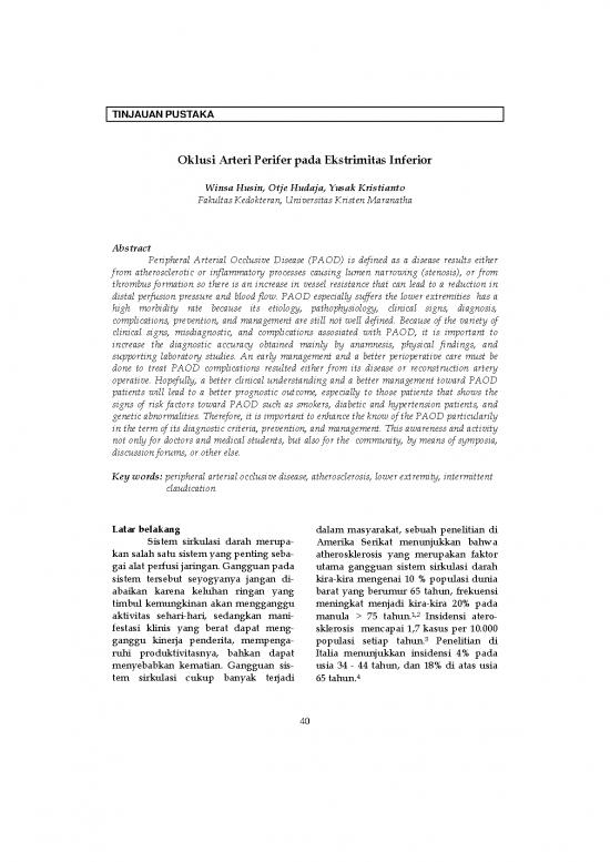 picture1_Pathophysiology Of Disease Pdf 60072 | 148895 Id Oklusi Arteri Perifer Pada Ekstrimitas I