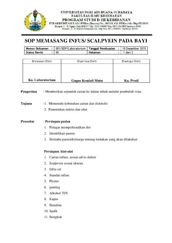 picture1_Infus Pdf 61009 | 1524060167 Sop Memasang Infus Pada Bayi