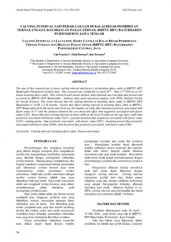 picture1_Laktasi Pdf 60749 | 233266 Calving Interval Sapi Perah Laktasi Di B A4d33188