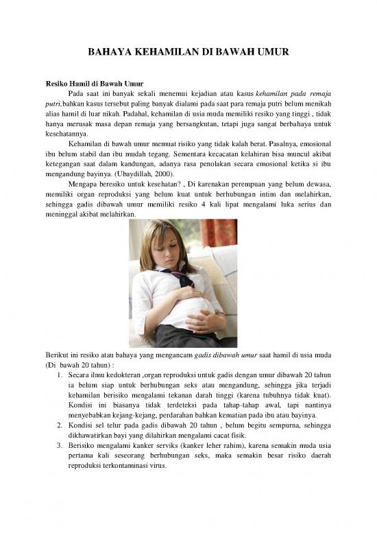 picture1_Kehamilan Pdf 60637 | 7 Bahaya Kehamilan Di Bawah Umur