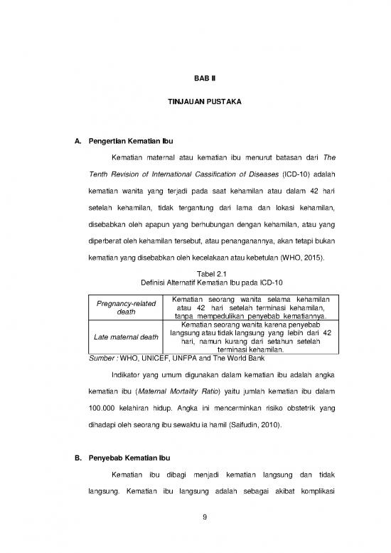 picture Kehamilan Pdf 60837 | Bab 2 Tinjauan Pustaka Revisi
