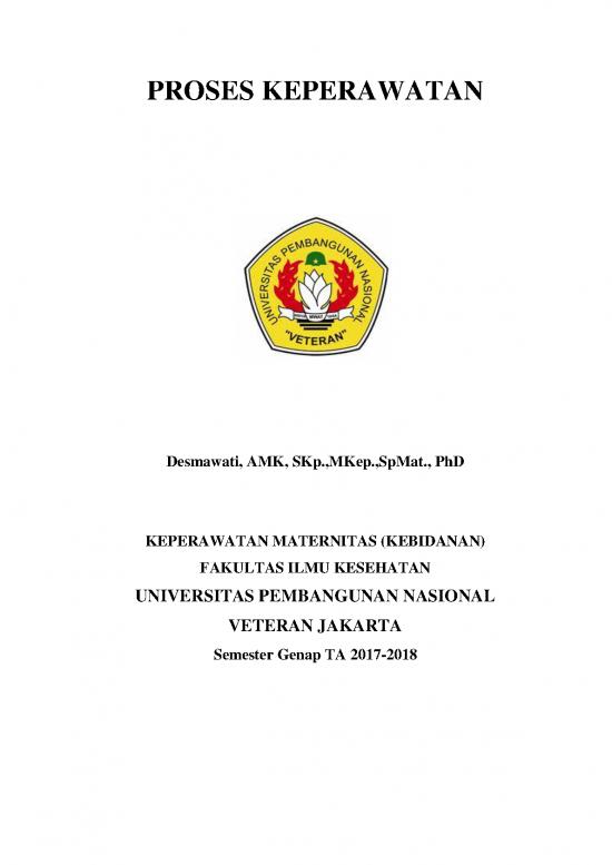 picture_Asuhan Kebidanan Pdf 60439 | Buku Proses Keperawatan Good
