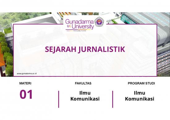 picture Ilmu Jurnalistik Pdf 61692 | Materi 1   Sejarah Jurnalistik