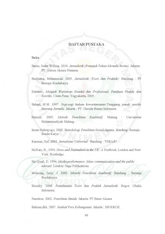 picture Jurnalistik Pdf 61561 | Ni 3123311050 Bibliography