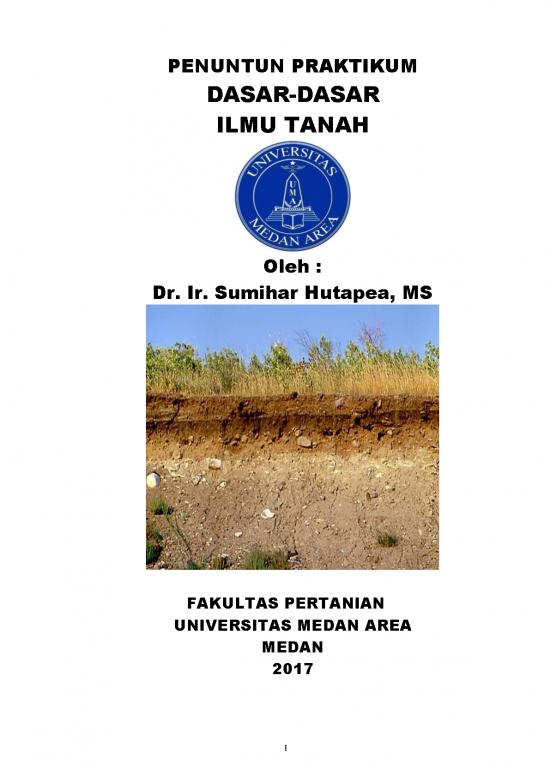 picture_Tanah Pdf 59757 | Penuntun Praktikum Dasar Ilmu Tanah 2017