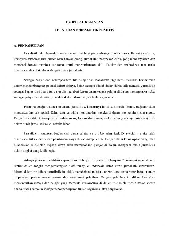 picture_Jurnalistik Pdf 61618 | Proposal Pelatihan Jurnalistik Praktis