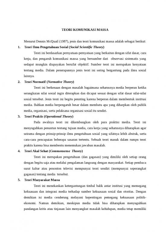 picture_Media Massa Menurut Mcquail 61656 | Teori Komunikasi Massa 060417