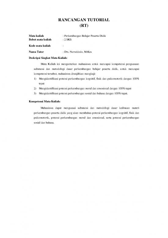 picture Perkembangan Peserta Didik Pdf 59829 | Tutorial Unit 3