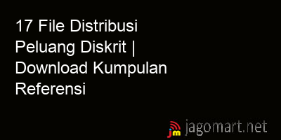 picture 17 File Distribusi Peluang Diskrit | Download Kumpulan Referensi