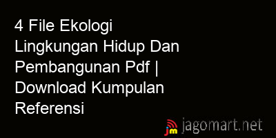 picture_4 File Ekologi Lingkungan Hidup Dan Pembangunan Pdf | Download Kumpulan Referensi