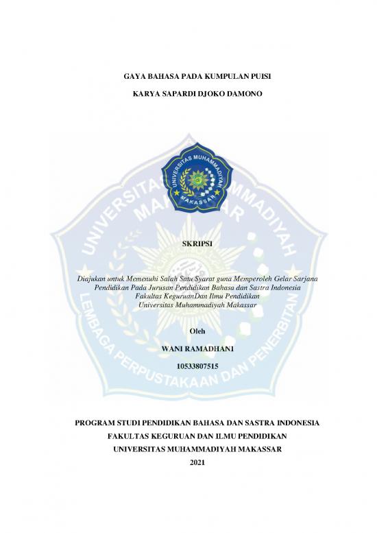 picture1_Sapardi Djoko Damono Pdf 63625 | 17800 Full Text