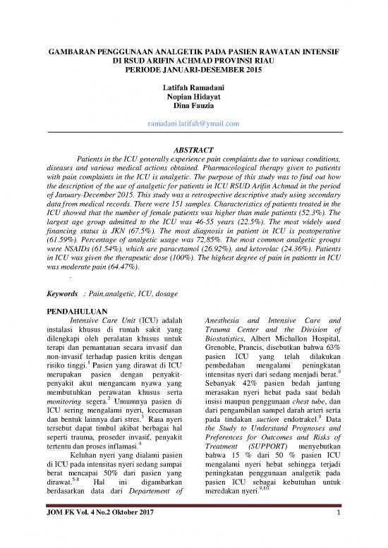 picture_Study Pdf 63257 | 183695 Id Gambaran Penggunaan Analgetik Pada Pasie