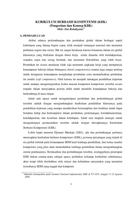 picture Keterampilan Pdf 63175 | 19 Kurikulum Berbasis Kompetensi Kbk Pengertian Dan Konsep Kbk