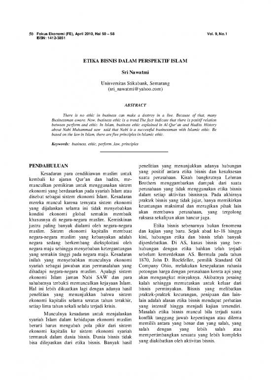 picture Etika Pdf 62870 | 24402 Id Etika Bisnis Dalam Perspektif Islam